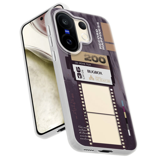 Designer Cover Case with Customizable Transparent Slot for Personalised Photos For Vivo X200 FE 5G