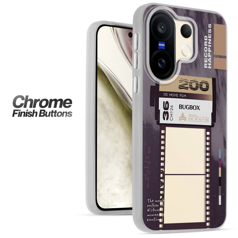 Designer Cover Case with Customizable Transparent Slot for Personalised Photos For Vivo X200 FE 5G
