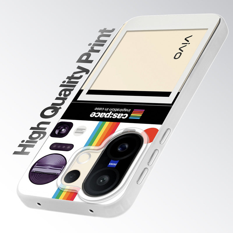 Designer Cover Case with Customizable Transparent Slot for Personalised Photos For Vivo X200 FE 5G