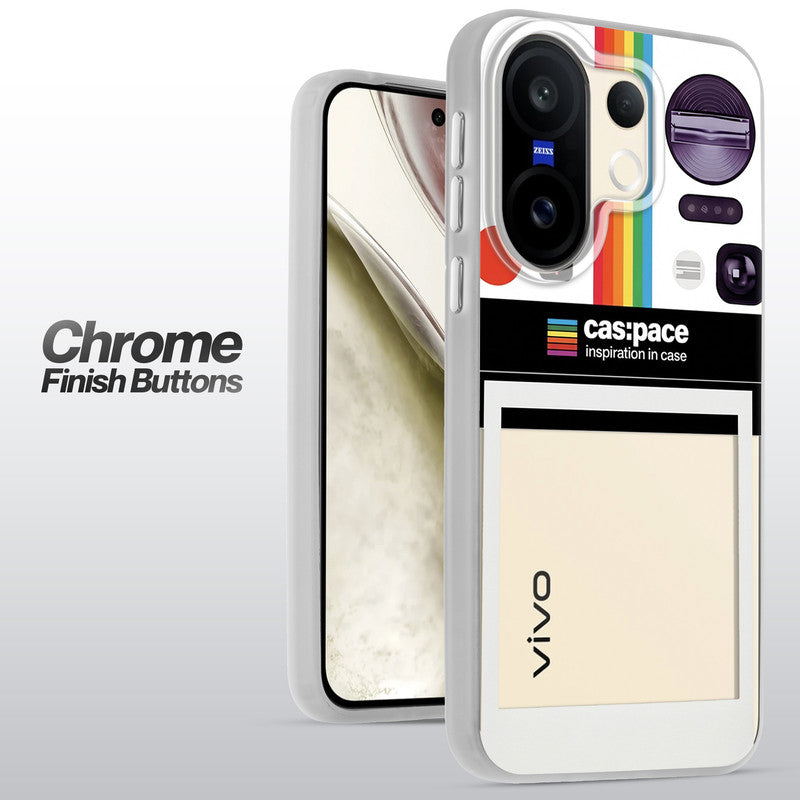 Designer Cover Case with Customizable Transparent Slot for Personalised Photos For Vivo X200 FE 5G