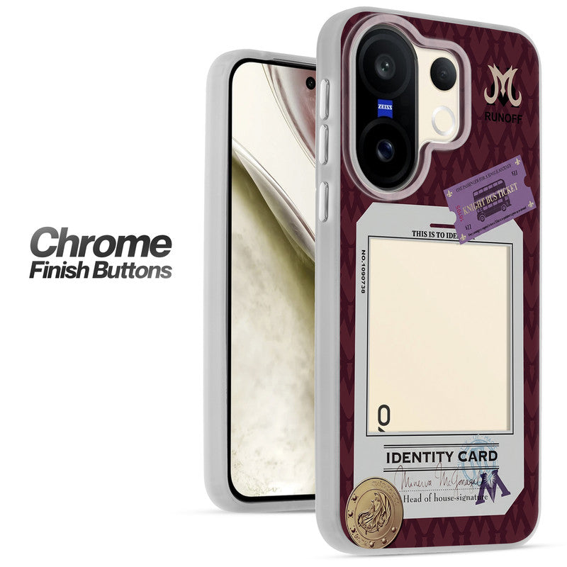 Designer Cover Case with Customizable Transparent Slot for Personalised Photos For Vivo X200 FE 5G