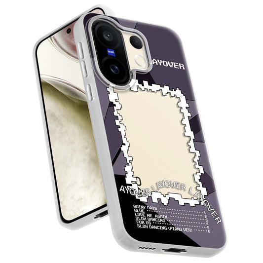 Designer Cover Case with Customizable Transparent Slot for Personalised Photos For Vivo X200 FE 5G
