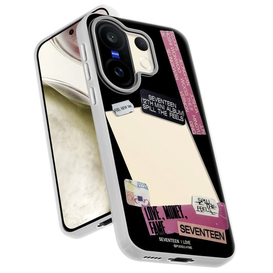 Designer Cover Case with Customizable Transparent Slot for Personalised Photos For Vivo X200 FE 5G