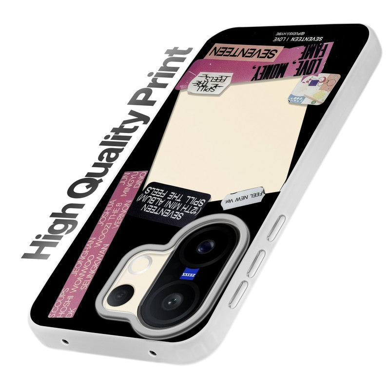 Designer Cover Case with Customizable Transparent Slot for Personalised Photos For Vivo X200 FE 5G