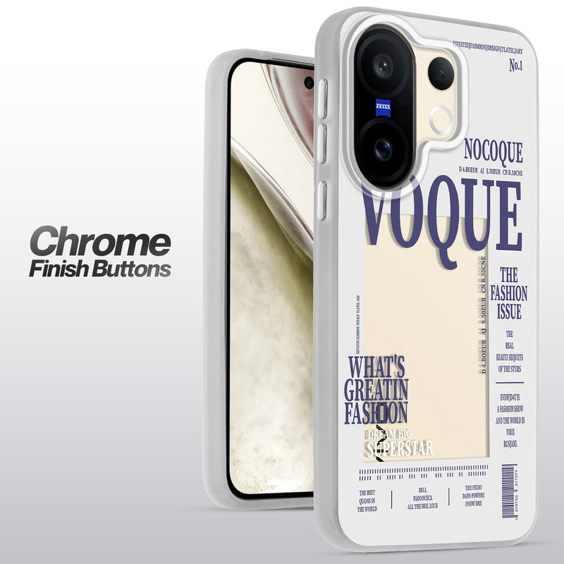 Designer Cover Case with Customizable Transparent Slot for Personalised Photos For Vivo X200 FE 5G