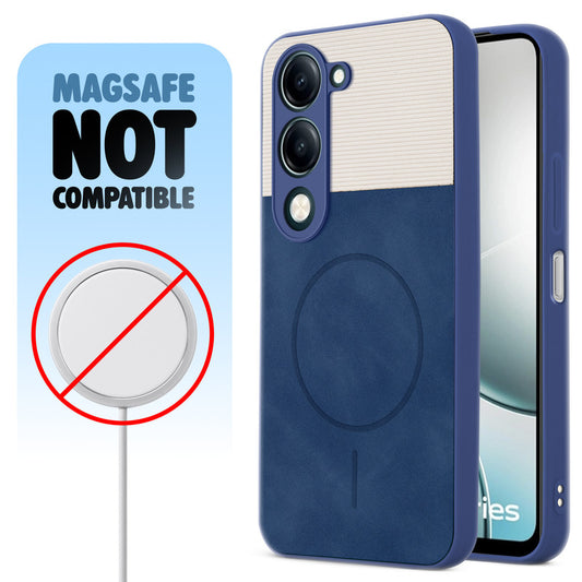 Hybrid PU Leather Matte Cover for Vivo Y19e