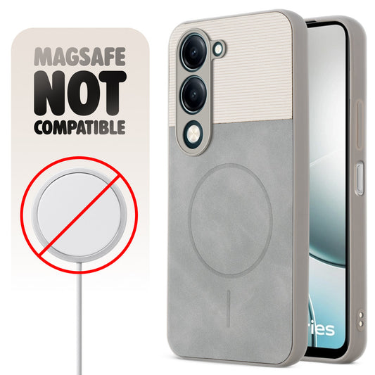 Hybrid PU Leather Matte Cover for Vivo Y19e