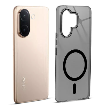 Glossy Hard Wireless Charging Support Case Vivo V60e 5G