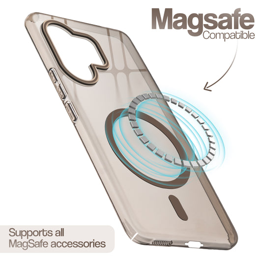 Anti-Yellow Scratch Resistant Case Support Magnetic Accessories Back Cover For Vivo V60e 5G