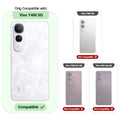 Compatibility guide showing the back cover designed only for Vivo Y400 5G.