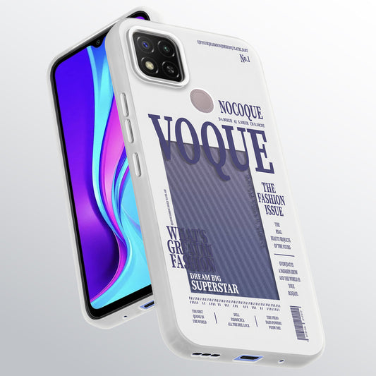 Designer Cover Case with Customizable Transparent Slot for Personalised Photos For Redmi 9