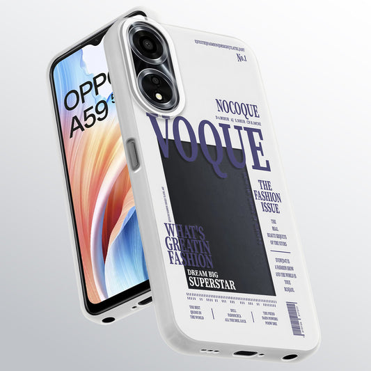 Designer Cover Case with Customizable Transparent Slot for Personalised Photos For Oppo A59 5G