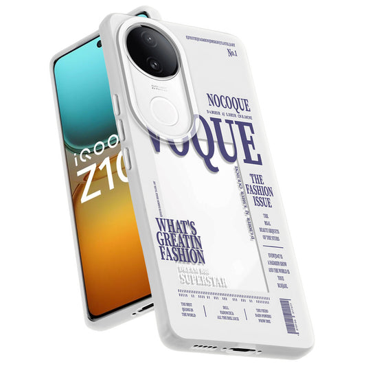 Designer Cover Case with Customizable Transparent Slot for Personalised Photos For iQOO Z10R 5G