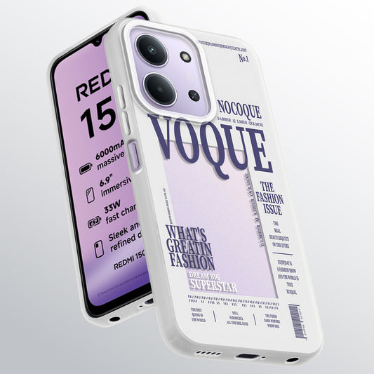 Designer Cover Case with Customizable Transparent Slot for Personalised Photos For Redmi 15C 5G