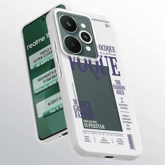 Designer Cover Case with Customizable Transparent Slot for Personalised Photos For Realme 15 Pro 5G