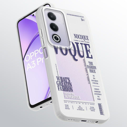 Designer Cover Case with Customizable Transparent Slot for Personalised Photos For Oppo A3 Pro 5G