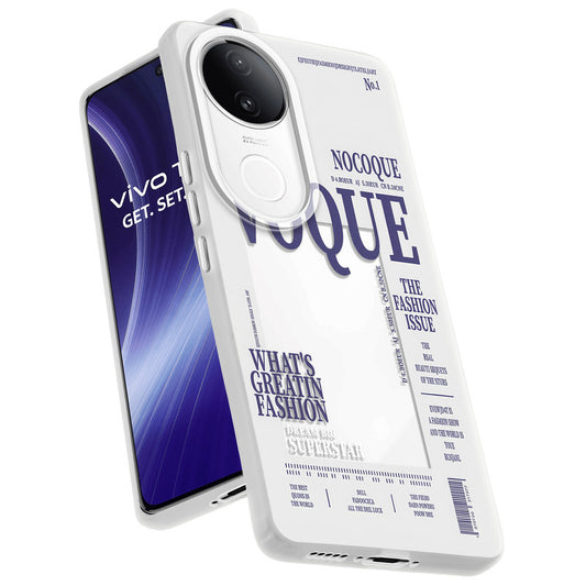 Designer Cover Case with Customizable Transparent Slot for Personalised Photos For Vivo T4R 5G