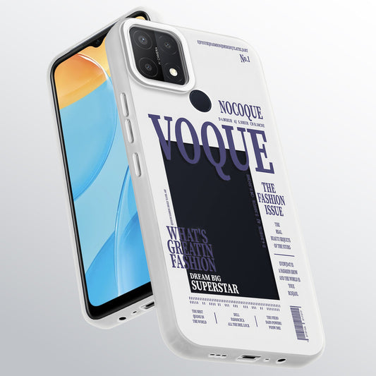 Designer Cover Case with Customizable Transparent Slot for Personalised Photos For Oppo A15