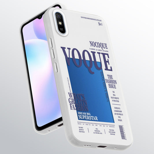 Designer Cover Case with Customizable Transparent Slot for Personalised Photos For Redmi 9i