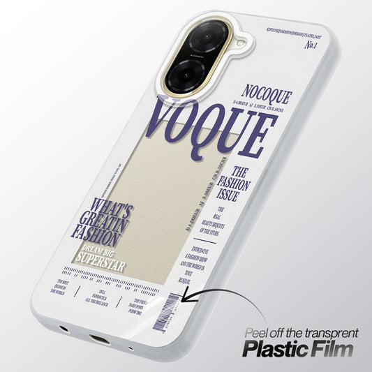 Designer Cover Case with Customizable Transparent Slot for Personalised Photos For Redmi A5
