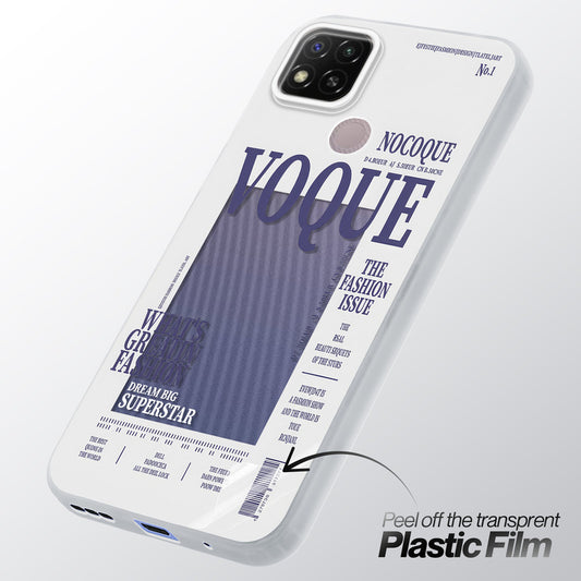 Designer Cover Case with Customizable Transparent Slot for Personalised Photos For Redmi 9