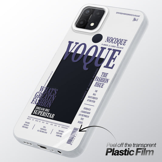 Designer Cover Case with Customizable Transparent Slot for Personalised Photos For Oppo A15S