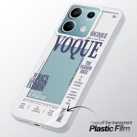 Designer Cover Case with Customizable Transparent Slot for Personalised Photos For Redmi Note 13 5G