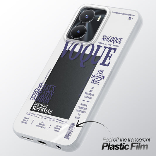 Designer Cover Case with Customizable Transparent Slot for Personalised Photos For Vivo T2x 5G