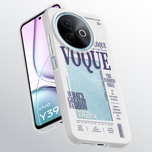 Designer Cover Case with Customizable Transparent Slot for Personalised Photos For Vivo Y39 5G