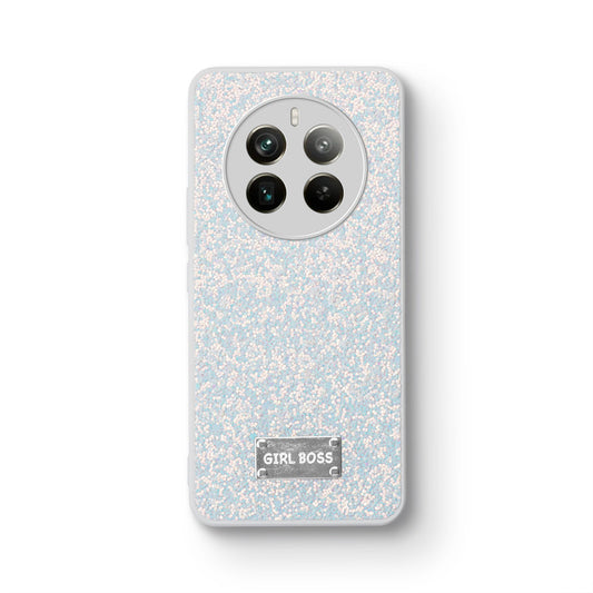 Sparkling Glitter Sequin Case with Camera Shield Back Cover For Realme 12 Pro Plus 5G