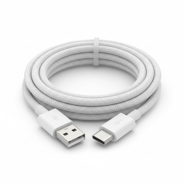 Rugged White Cable