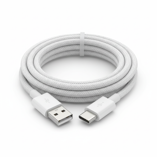 Rugged White Cable