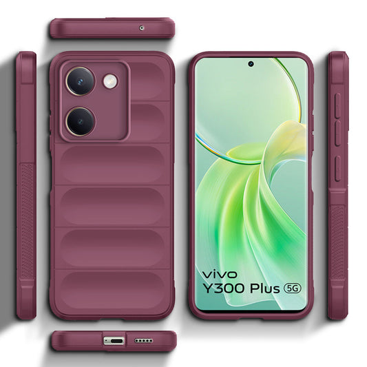 Soft Silicone Comfort Grip Back Cover Case For Vivo Y300 Plus 5G
