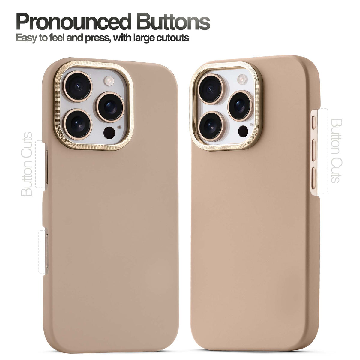 Detachable Ring Matte Case for Apple iPhone 16 Pro