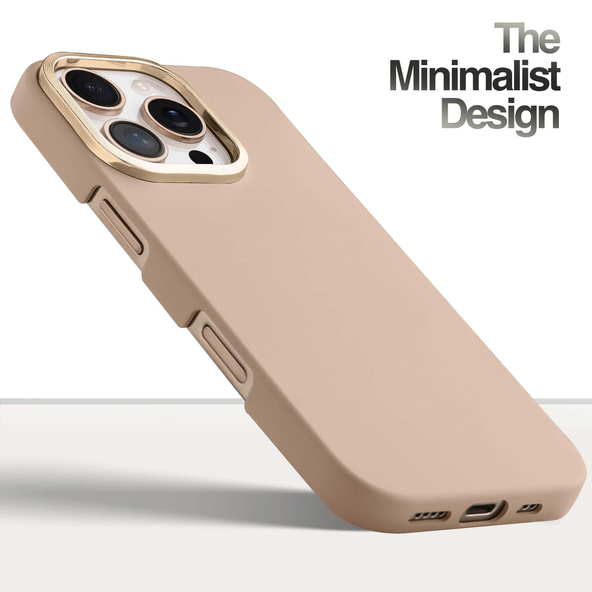 Detachable Ring Matte Case for Apple iPhone 16 Pro