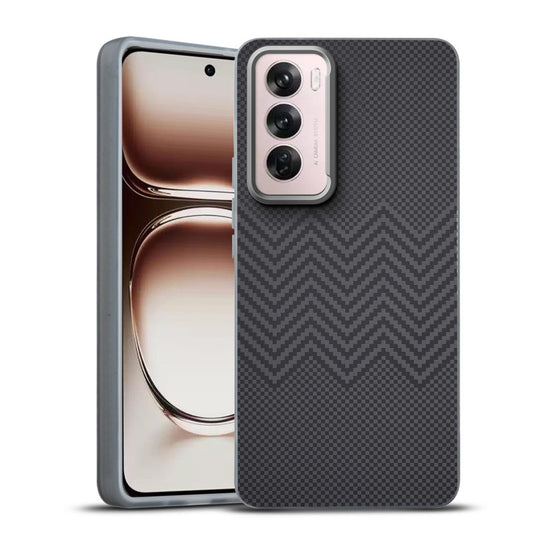 Elegant Hybrid Pattern Design Back Case For Oppo Reno 12 Pro 5G