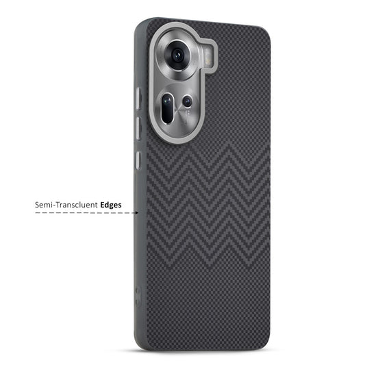 Elegant Hybrid Pattern Design Back Case For Oppo Reno 11 5G