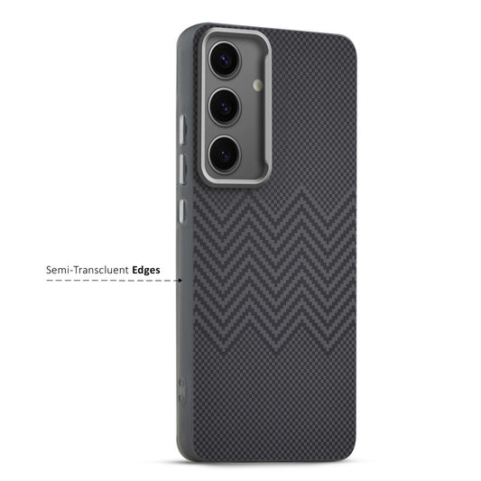 Elegant Hybrid Pattern Design Back Case For Samsung S24 5G