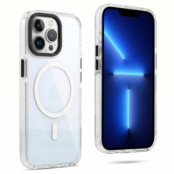 Clear MagSafe Bumper Case with Shockproof Edges for Apple iPhone 13 Pro