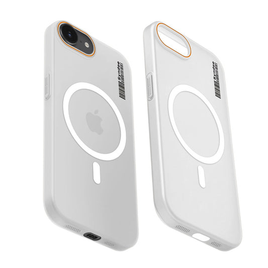 Colourful Frosted Matte Wireless Charging Support Back Cover Case for Apple iPhone 17e With Raised Camera Protection