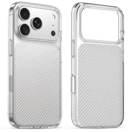 Premium Anti-Yellow Carbon Fiber Case for Apple iPhone 18 Pro with Rigid Build & Raised Camera Protection