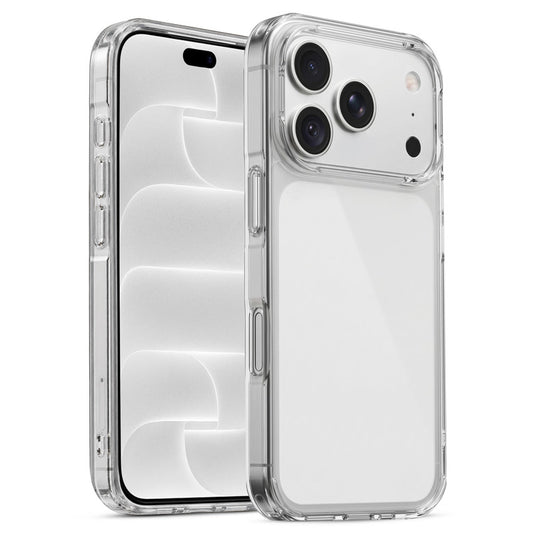 Apple iPhone 18 Pro Case with Transparent Back, Colored & Soft Edges, Hard TPU Back & Camera Protection