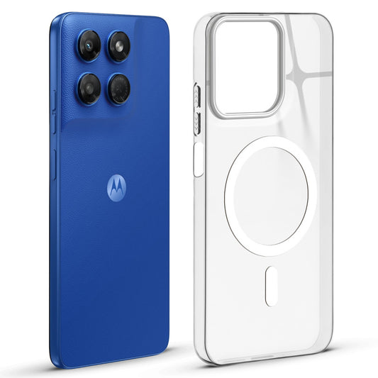 Anti-Yellow Scratch Resistant Case Support Magnetic Accessories Back Cover For Motorola G37 5G