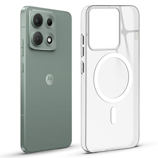 Anti-Yellow Colored Camera Line Case Support Wireless Charging Back Cover For Motorola Moto Edge 70 Max 5G