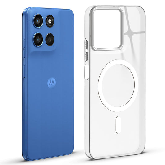 Anti-Yellow Scratch Resistant Case Support Magnetic Accessories Back Cover For Motorola Moto G37 Power 5G