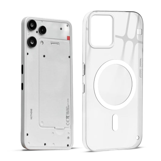 Glossy Hard Magnetic Accessories Support Case Nothing Phone 3A Lite 5G