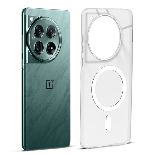 Anti-Yellow Scratch Resistant Case Support Wireless Charging Back Cover For OnePlus 12 5G