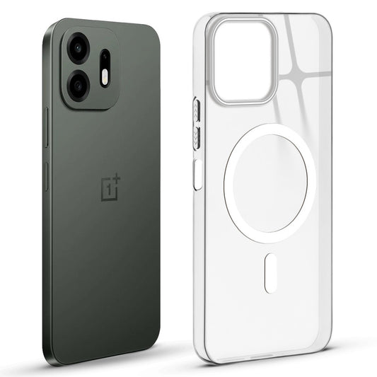Anti-Yellow Colored Camera Line Case Support Magnetic Accessories Back Cover For OnePlus N6 5G