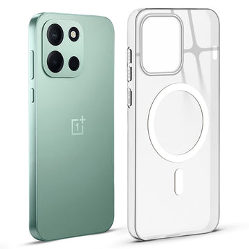 Anti-Yellow Colored Camera Line Case Support Magnetic Accessories Back Cover For OnePlus Nord 6 5G