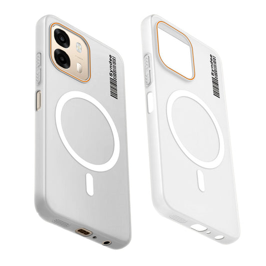 Colourful Frosted Matte With Raised Camera Protection Back Cover Case For Oppo A6 Pro 5G